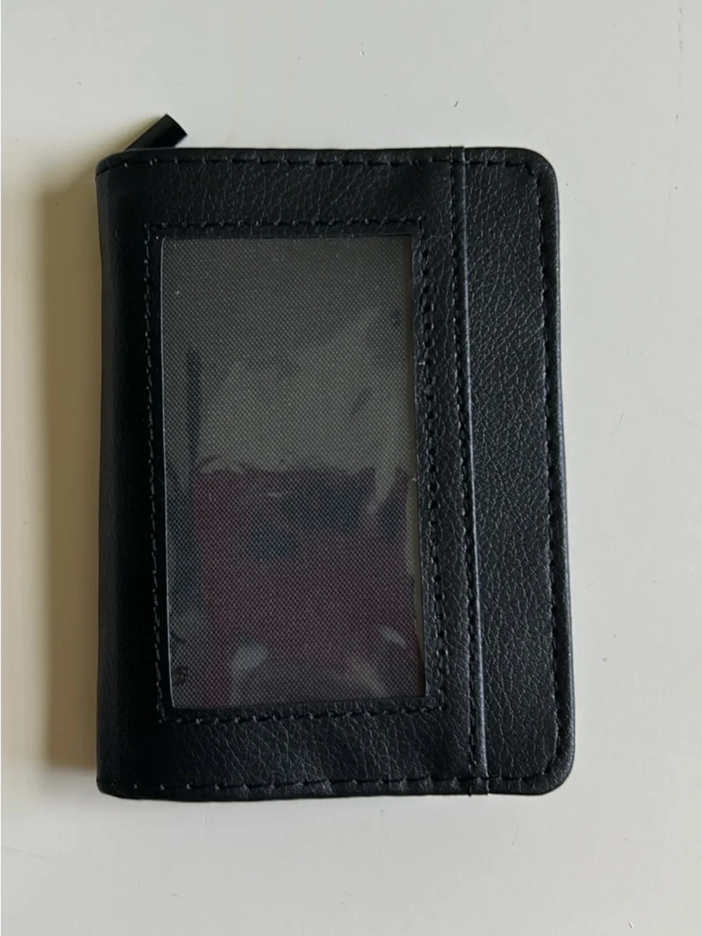 Gold Coast Black Card Holder with ID Window
